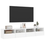 thumbnail of vidaXL TV-Wandschränke 2 Stk. Weiß 80x30x30 cm Holzwerkstoff