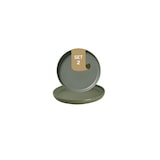 thumbnail of Palmer Bord Sandy Loam 17 cm Groen Stoneware 2 stuks