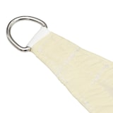 thumbnail of Voile de parasol tissu oxford triangulaire 5x5x6 m crème Modèle Jardin Kappa Prime