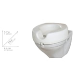 thumbnail of WENKO WC Sitz-Erhöhung Mod. Secura