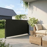 thumbnail of vidaXL Seitenmarkise Ausziehbar Schwarz 100x300 cm