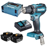 thumbnail of Makita DDF485RFJ Akku-Bohrschrauber 18 V 3 Ah Li-Ion inkl. 2. Akku, inkl. Koffer, inkl. Ladegerät