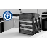 thumbnail of aro sac isotherme de livraison, polyester, taille S, 35 x 30 x 43 cm, 45 L, réfléchissant, chargement frontal