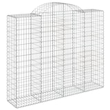 thumbnail of vidaXL Gabionen mit Hochbogen 12Stk. 200x50x160/180cm Verzinktes Eisen