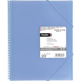 thumbnail of Ficheiro 40 capas com espiral A4 Maxiplás Multiline Azul claro