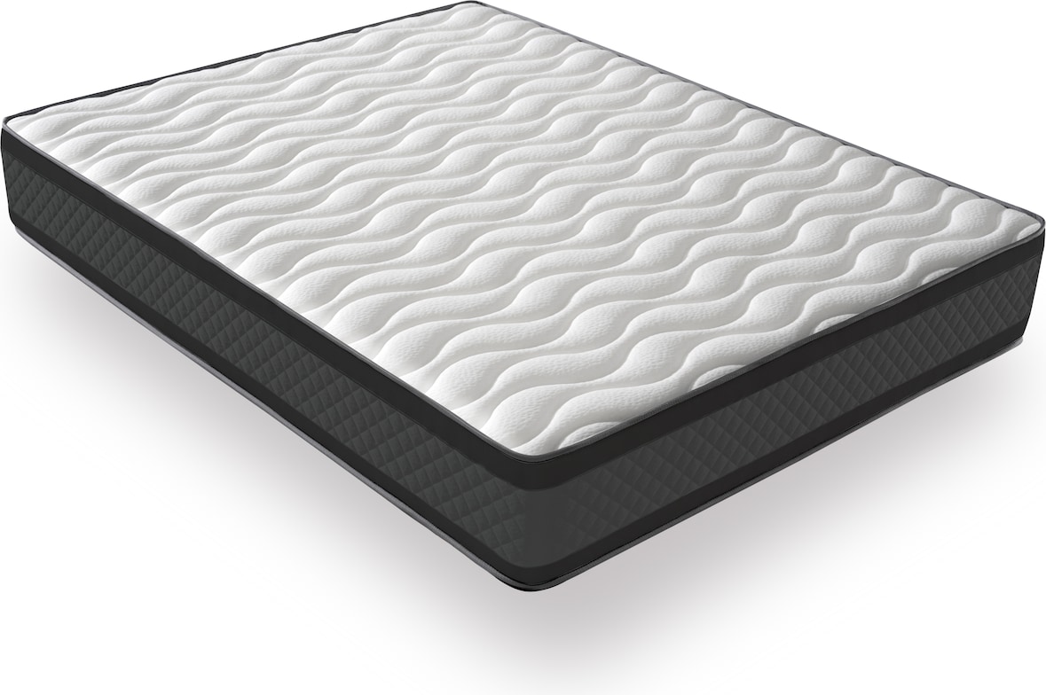 Colchón 160x200 cm Onyx Espuma Black Edition, Altura 20 cm, Máxima Transpirabilidad, Reversible (Cara Invierno/Verano)