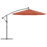 thumbnail of Helloshop26 - Ombrellone decentrato con illuminazione a LED e palo in acciaio diametro 300 cm arancione 02_0008580