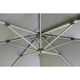 thumbnail of Ombrellone da Giardino Darwin Grigio Decentrato 3x4 m in Alluminio Telo Grigio