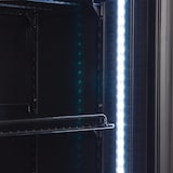 thumbnail of GastroHero Getränkekühlschrank GKS-160 Slim, 160 L Kühlvolumen, LED-Innenbeleuchtung, schwarz, abschließbar