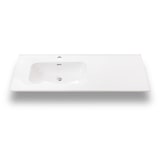 thumbnail of AQA Design Lavabo da incasso in ceramica vasca sinistra GOYA cm. L.121 P.46,5 H.2 MPTOP460x1200-SX