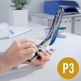 thumbnail of Leitz, Pince-agrafeuse, Boîtier Métallique Ergonomique Avec Softgrip, Bleu, Boîte, 55480033