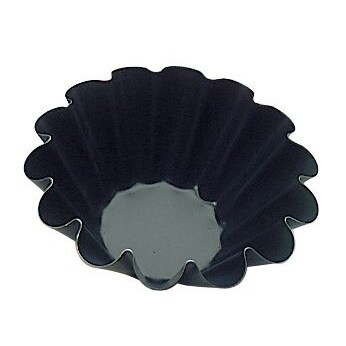 Matfer Moule Exopan® brioche 14 côtes fond plat 22 cm Matfer - 330137