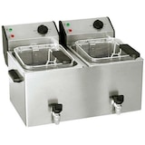 thumbnail of Roller Grill Friteuse électrique FD80DR avec vidange 2 x 8 L, 230V,