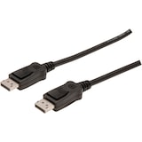 thumbnail of ASSMANN DisplayPort Kabel DP 3.0m Verriegelung DP 1.1a sw.