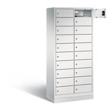 thumbnail of C+P Schließfachschrank Evolo, H1800xB810xT500mm, 7035/7035