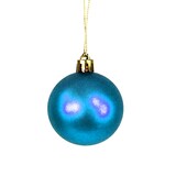 thumbnail of 30tlg. Christbaumkugeln / Weihnachtskugeln petrol Ø 4/5/6/7cm