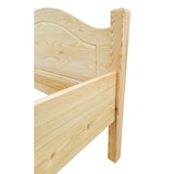 thumbnail of Massivholz Bett 100x200 Kieferbett Einzelbett Gästebett Futonbett Zubehör wählbar V-60.30-10Rollrost. Matratzen und Bettkasten inkl.