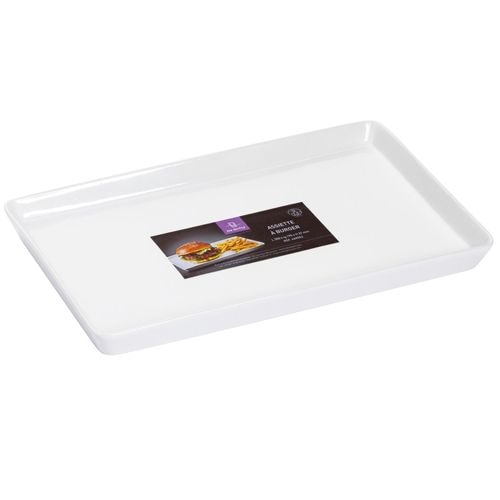 Plat Rectangulaire Dune 41x25 Cm En Porcelaine - Table Passion, Neuf