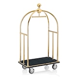 thumbnail of Chariot à bagages fond noir - 112 x 61 x 186 cm - WAS Germany