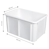 thumbnail of GILAC Bac renforcé 600 x 400 - 55 L - Blanc G119921