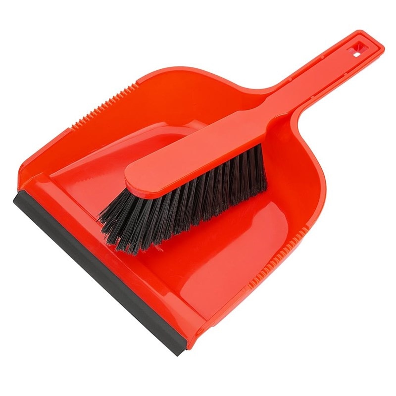 Jantex stoffer en blik set - rood