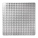 thumbnail of Mesa bistro Bolero cuadrada de acero inoxidable con 4 patas de aluminio 700x700x720mm