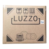 thumbnail of Luzzo® Serviesset Aland 6 persoons Aardewerk - 18-delig met Pastaborden - Mat Wit