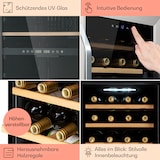 thumbnail of Klarstein Vinamour 16 Uno Weinkühlschrank 16Fl./42l 5-18°C 41dB Glas Edelstahl