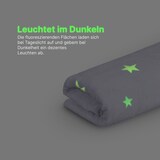 thumbnail of Kuscheldecke "Cashmere Touch" Glow in the Dark 150x200cm - Sterne