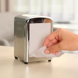 thumbnail of Servilletas miniservis 17x17 blanco gofrado 1 capa Blancoplata 12000 unidades