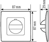 thumbnail of ESYLUX Abdeckung cws IP20 COVER IP20 CWH EM10055126