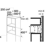 thumbnail of Midea Kompakt-Einbau-Backofen + Mikrowelle MEK45KIX 45 cm, 13 Funktionen, 5 Mikrowellen-Kombi-Funktionen