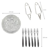 thumbnail of Juego especial de caracoles Fackelmann