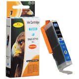 thumbnail of 6 Druckerpatronent kompatibel Canon PGI-570 XL, CLI-571 XL  inkl. Tintenfarbe Grau von D&C