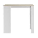 thumbnail of Helloshop26 - Table de bar haute avec rangement table bistro 110 cm blanc et chêne 03_0006188