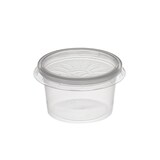 thumbnail of DayBays 6000 Stk. Dressingboxx (Saucecup) 80cc. 75x35 mm Kombi-Verpackung Transparent inklusive passende Deckel