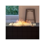 thumbnail of INSERT -Eingebauter Bioethanolbrenner/Einsatz mit 2 Gläsern 60 cm – Linearer Brenner 45 cm / 1 l Fassungsvermögen / Fassungsvermögen 1 l