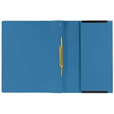 thumbnail of Kanzleihefter mit Tasche und zwei Abheftungen rechts blau