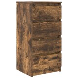 thumbnail of vidaXL Sideboard Räuchereiche 37,5x35x76 cm Holzwerkstoff