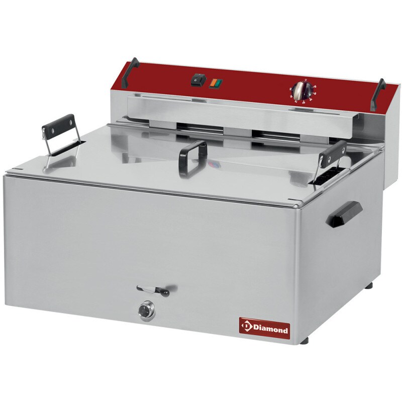 Friteuse électrique- 16 litres -inox - Diamond