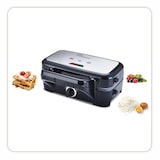 thumbnail of Little Balance 8368 Speedn Mixt 1200, Waffeleisen + Grill 2 In 1, 1 Waffelplatte, 1 Grillplatte, austauschbar, 1200 W, Edelstahl -.