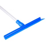 thumbnail of Profi Industrie Hygiene Wasserschieber Wasserabzieher 40cm Breit blau mit Stiel Aluminiumstiel 145cm Lang einteilig Gummi Abzieher