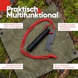 thumbnail of EVOCAMP Feuerstarter Outdoor 8 cm, kompakt, wetterfest, leicht 40 g, robust, mit Halteschnur, Trekking, Abenteuer