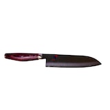 thumbnail of Zwilling MIYABI Santoku Kochmesser, Stahl, 180 mm, silber / braun, 34074-181-0