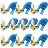 thumbnail of 10x Cinghia di Tensionamento Cinghia di Sicurezza 4m x 25mm 800 daN 800kg