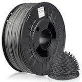 thumbnail of 5 x MIDORI® 3D Drucker 1,75mm PLA Filament 1kg Spule Rolle Premium Dunkelgrau Metallic