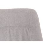 thumbnail of Mecedora HWC-N13, mecedora sillón reclinable sillón TV, madera maciza metal tela/textil 320g/m² ~ gris claro