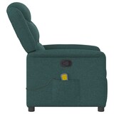 thumbnail of vidaXL Massagesessel Dunkelgrün Stoff