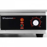 thumbnail of Professionele elektrische bakplaat 55 cm in hardchroom – 3000 W roestvrij staal - Equipementpro