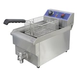 thumbnail of Freidora Eléctrica Industrial para Restaurante 8 litros y 3 KW serie ECO con grifo de vaciado